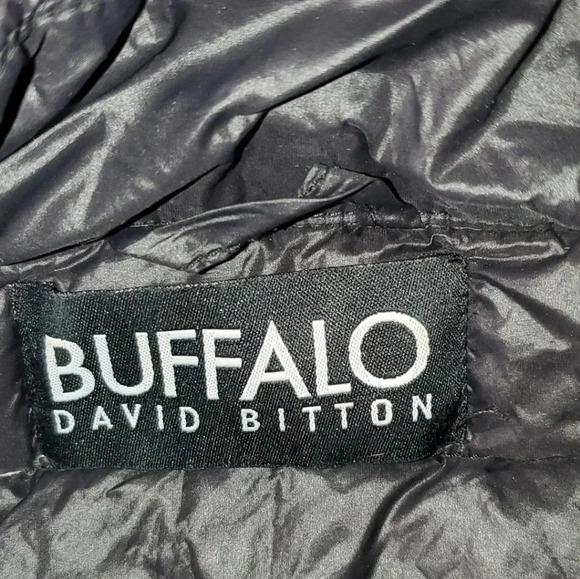 Buffalo David  Bitton Puffer Down Packable Windbreaker Shield Full Zip sz S - Picture 6 of 10